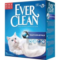 Ever Clean (Эвер Клин) MULTI CRYSTALS (МУЛЬТИ КРИСТАЛ) бентонитовый наполнитель для котов, 10 л